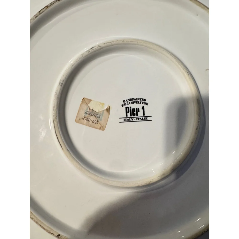 Pier 1 Decorative Plate Multi-color